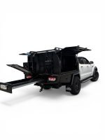 1200mm Aluminum Canopy - Black  1800mm W x 850mm H x 1200mm L - Image 5