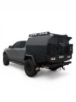 1500mm Aluminium Canopy - Black  1800mm W x 850mm H x 1500mm L - Image 9