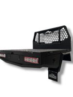 Aluminum Tray 1730mm w/Headboard - Black  Tray Dimensions - 1650mm L x 1800mm W x 850mm H - Image 6