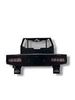 Aluminum Tray 1730mm w/Headboard - Black  Tray Dimensions - 1650mm L x 1800mm W x 850mm H - Image 14