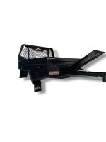 Aluminum Tray 1730mm w/Headboard - Black  Tray Dimensions - 1650mm L x 1800mm W x 850mm H - Image 12