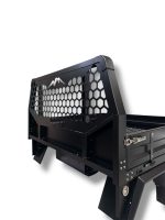 Aluminum Tray 1730mm w/Headboard - Black  Tray Dimensions - 1650mm L x 1800mm W x 850mm H - Image 17