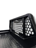 Aluminum Tray 1730mm w/Headboard - Black  Tray Dimensions - 1650mm L x 1800mm W x 850mm H - Image 9