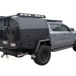 1500mm Aluminium Canopy - Black  1800mm W x 850mm H x 1500mm L